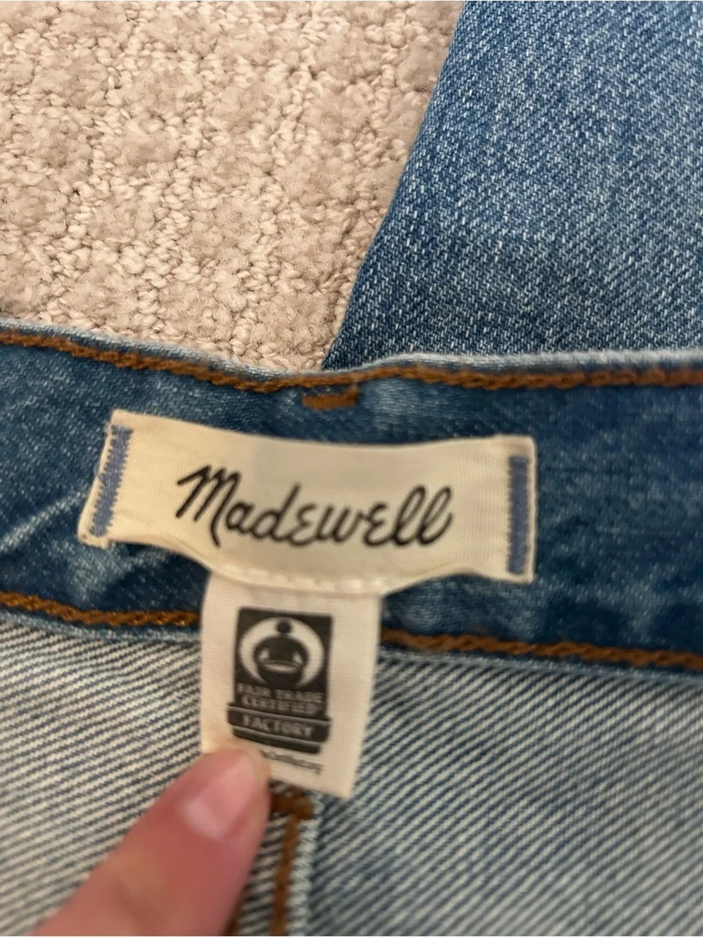 Madewell The Low-Slung Baggy Jean Slouchy Fit Women’s Size 29P NEW
